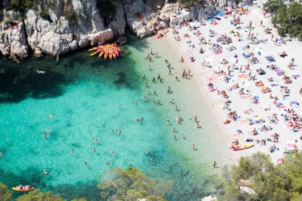 La Favorite - Centre De Cassis - Climatisation Apartment Bagian luar foto